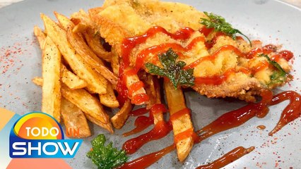 Receta: Es miércoles de comida rápida, prepara una rica Milanesa con papas. | Todo Un Show