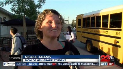 Students and parents bittersweet for first day of school