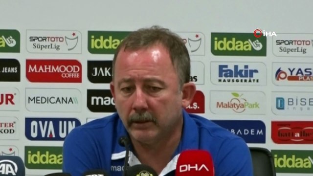 Sergen Yalçın: “Rakibi analiz ettik, skor telefi edilemeyecek bir skor değil”