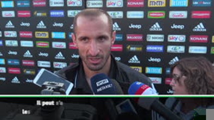 Juventus - Chiellini : "De Ligt peut devenir un grand joueur"