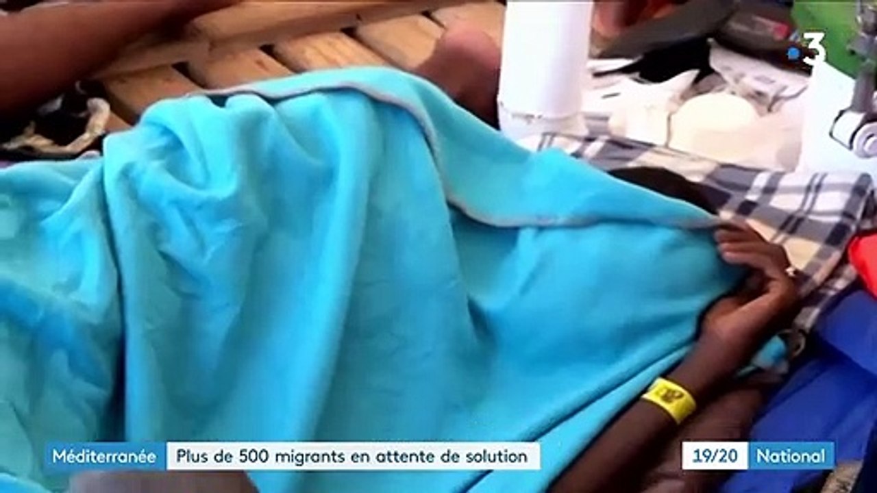 Migrants : les navires de secours bloqués en mer Méditerranée