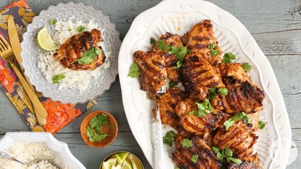 Grilled Chicken Thighs Tandoori