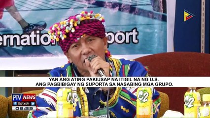 Tribal leaders na nagtungo sa US, nakabalik na sa Mindanao