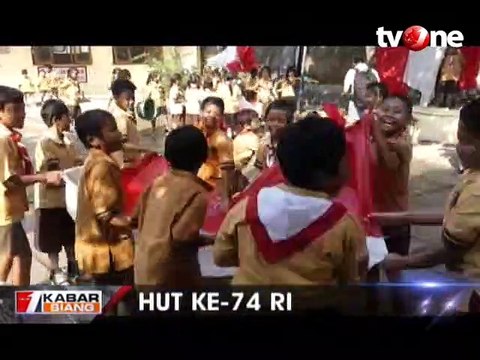 Jelang HUT RI, dari Cuci Bendera Massal hingga Cerdas Cermat