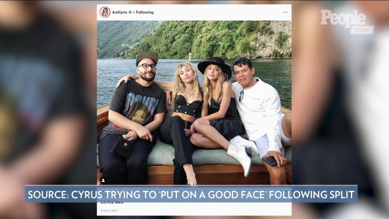 Liam Hemsworth Would 'Lash Out' at Miley Cyrus, Who Wasn't Happy with His Partying: Sources