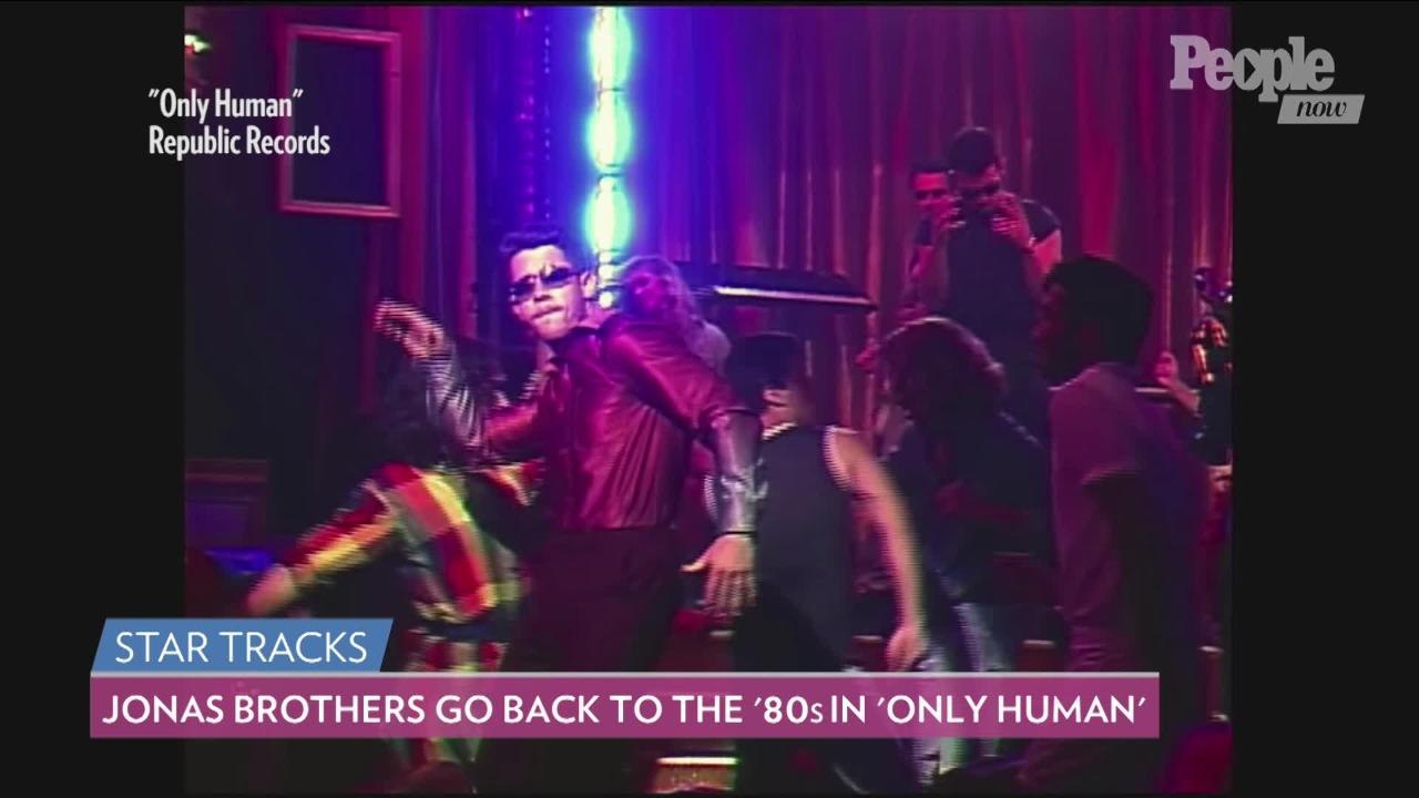 The Jonas Brothers Go Back to the '80s in Fun New Music Video for 'Only Human'