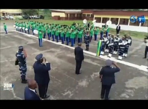 RTG - Cérémonie de Remise de galons aux officiers généraux par le Ministre de l’intérieur, Edgard MBOUMBOU MIYAKOU