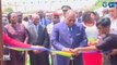 RTG - Inauguration du nouveau marché d’Akourounam II par le Premier Ministre, Julien Nkoghe Bekale