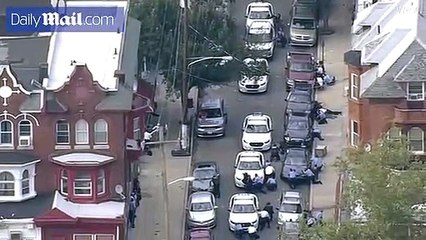 Philadelphia police respond to an active shooter emergency