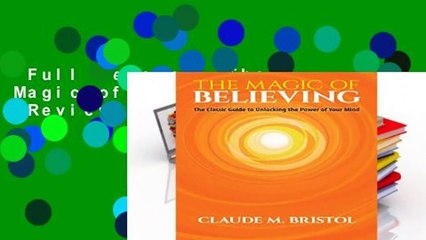 Full Version  The Magic of Believing  Review