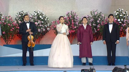 [현장영상] 제 74주년 광복절 경축식 - 경축 공연 / YTN