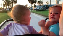 Golf Cart Overloaded with Cuteness