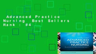 Advanced Practice Nursing  Best Sellers Rank : #4