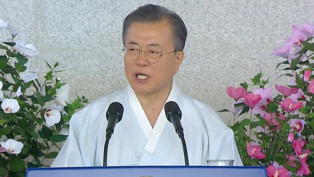 문재인 대통령 아무도 흔들 수 없는 나라 만들 것 / YTN