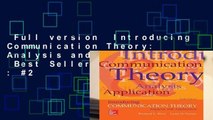 Full version  Introducing Communication Theory: Analysis and Application  Best Sellers Rank : #2