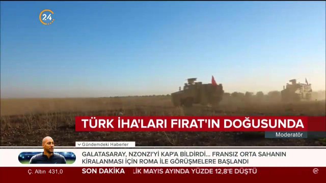 Türk İHA'ları Suriye'nin kuzeyinde göreve başladı
