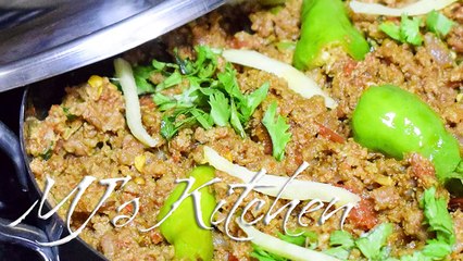 Qeema Karahi | Keema Karahi | Ground Beef | قیمہ کڑائی | by MJ's Kitchen with English subtitles