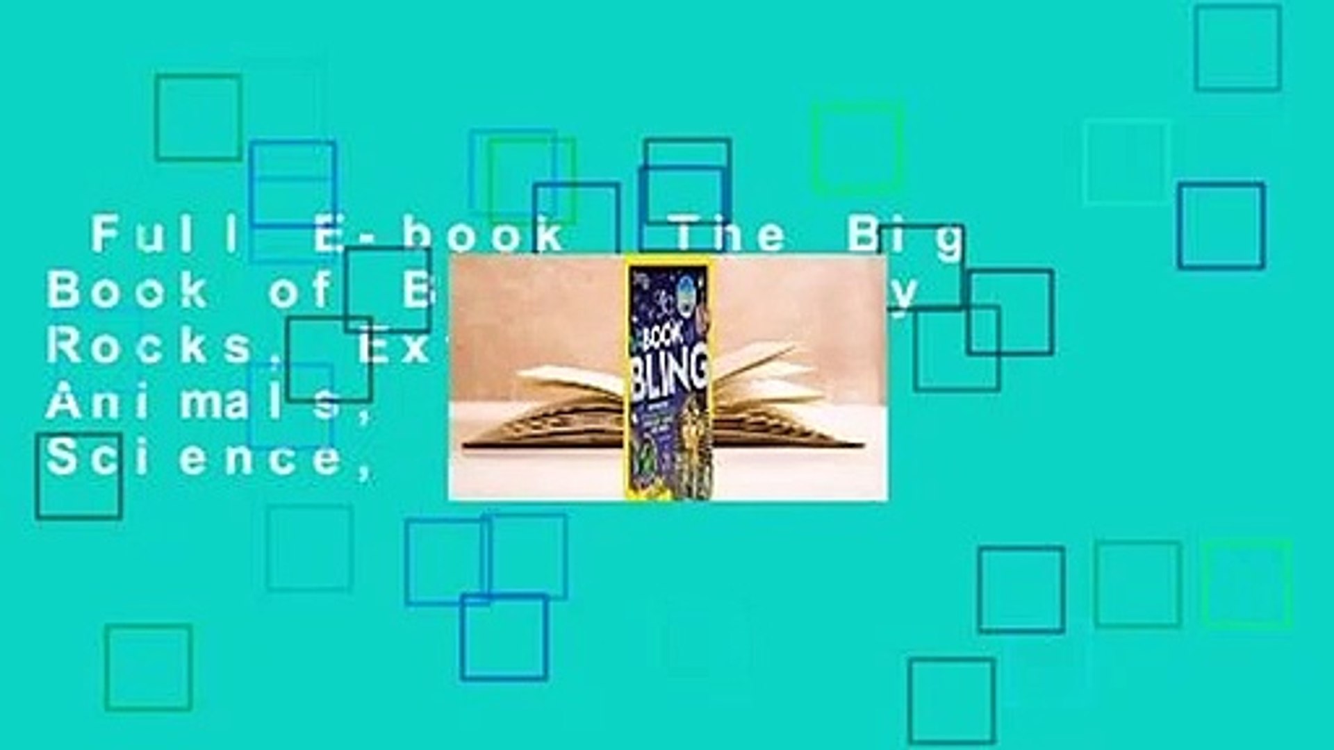 ⁣Full E-book  The Big Book of Bling: Ritzy Rocks, Extravagant Animals, Sparkling Science, and