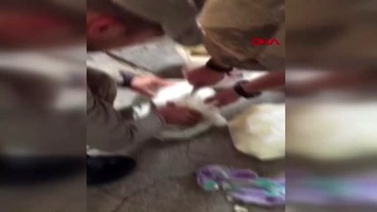 DİYARBAKIR Tereyağı kovasında esrar ele geçirildi