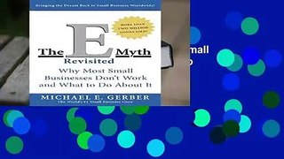 The E-Myth Revisited: Why Most Small Businesses Don t Work and What to Do About It  Best Sellers