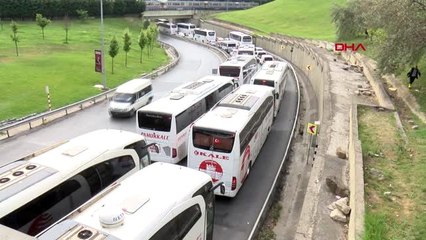 15 TEMMUZ DEMOKRASİ OTOGARINDA BAYRAM DÖNÜŞÜ YOĞUNLUĞU