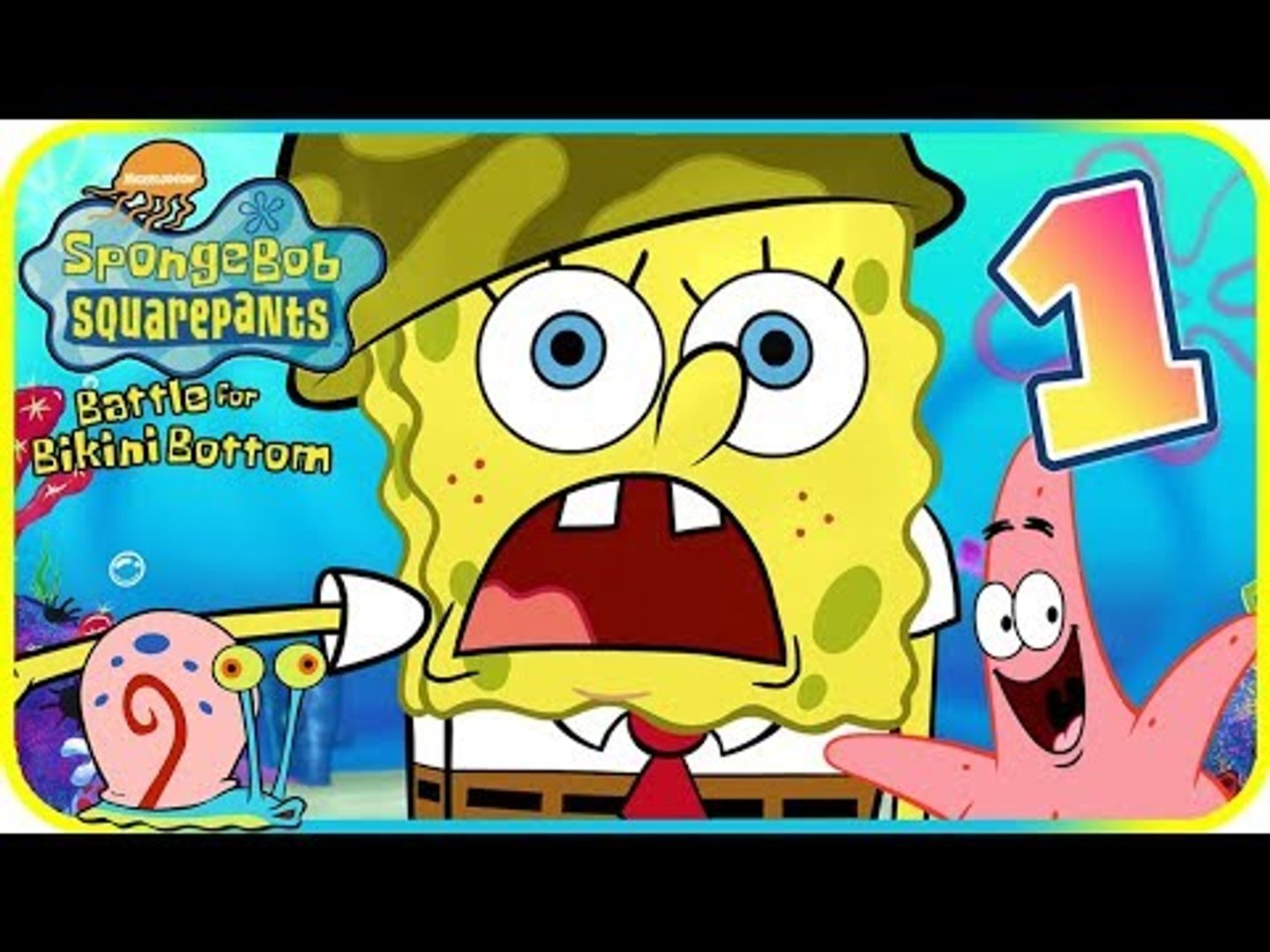 SpongeBob Battle for Bikini Bottom Walkthrough Part 1 (PS2) Intro +  Jellyfish Fields ᴴᴰ - video Dailymotion