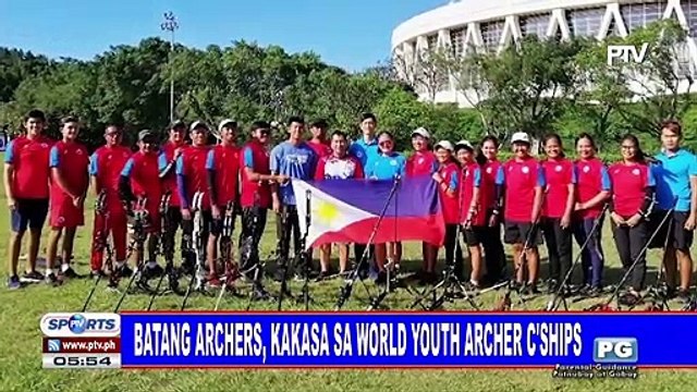 Batang archers, kakasa sa World Youth Archer Championships