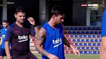 Leo Messi lesionado se perderá el primer partido de liga