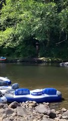 Rope Swing Turns into Slide