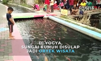 Keren, Sungai Kumuh di Yogya Disulap Jadi Tempat Wisata