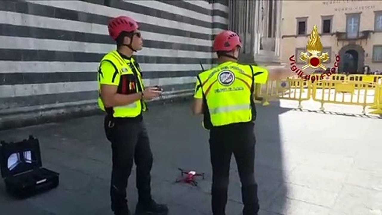 Orvieto (TR) - Verifica statica delle torri del Duomo (16.08.19)