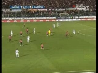 Livourne 0-1 Juventus Trezeguet