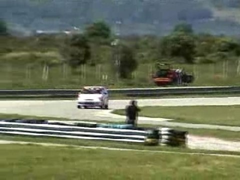 1ère compétition de Yohan ROGER au Slalom du LUC 2005