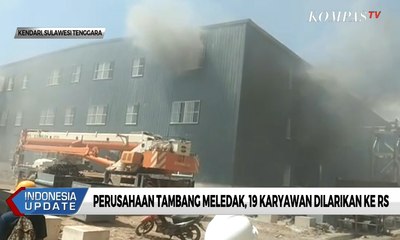 Perusahaan Tambang Meledak, 19 Karyawan Dilarikan ke RS