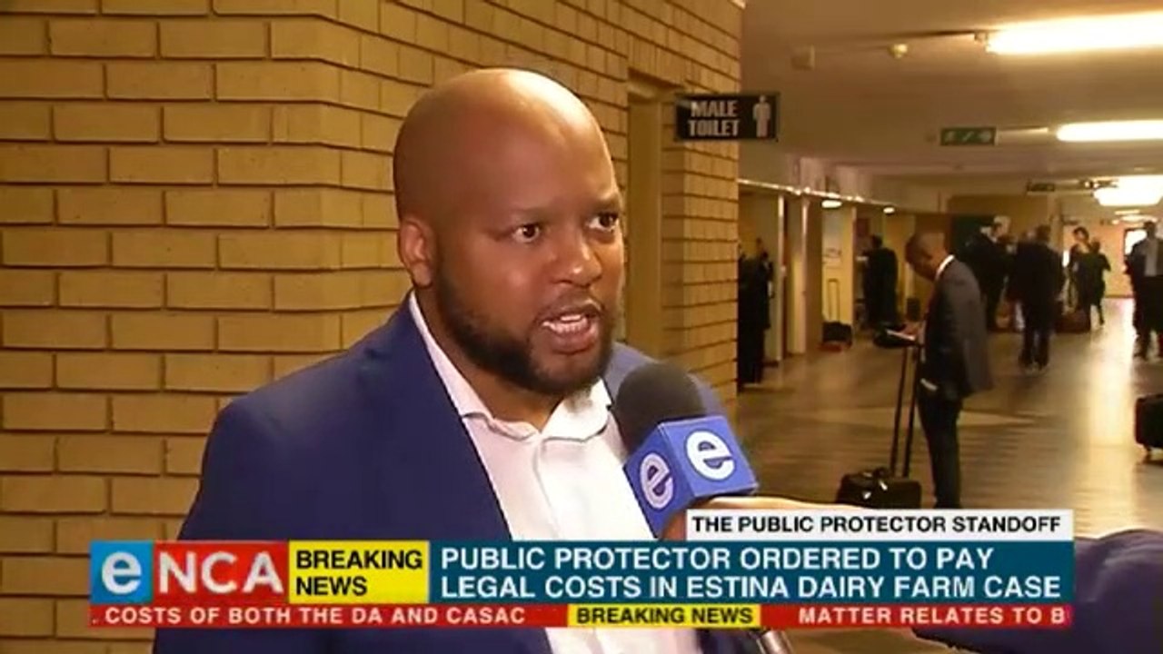 Again Public Protector Lost Estina Farm Project With Cost
