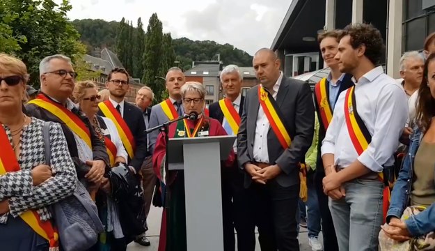 Huy: inauguration du village des confréries, au Batta, pour le 15 août 2019