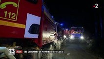 Dans l'Aude, l'incendie désormais en partie fixé, des foyers toujours actifs