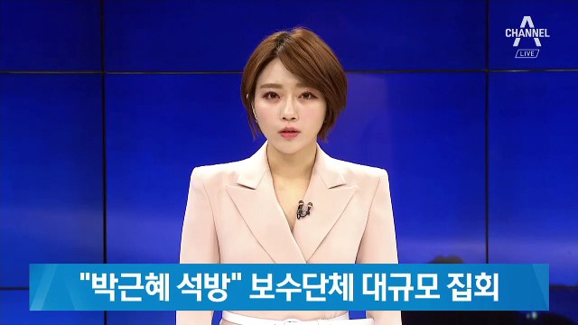 “박근혜 석방”…서울 도심서 보수단체 대규모 집회