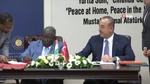 Dışişleri Bakanı Çavuşoğlu, Nijer Dışişleri, İşbirliği, Afrika Entegrasyonu ve Yurtdışında Yaşayan...