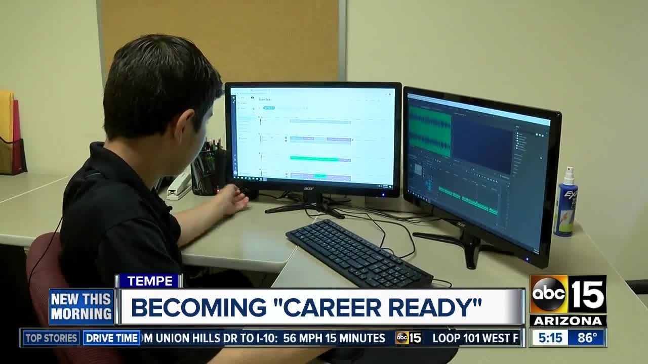 Tempe pilot program offers high school students internships to become "career ready"