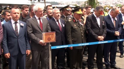 Şehit polise son görev