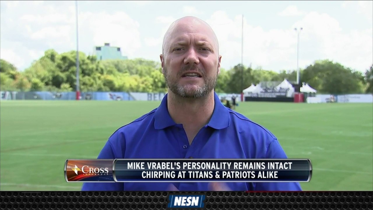 Tom Brady, Mike Vrabel Chirp Each Other At Patriots-Titans Joint Practices