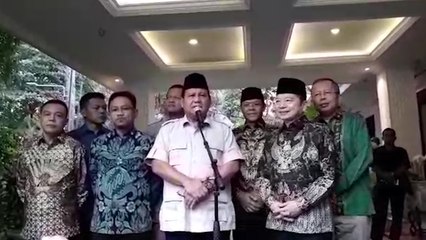 Ketemu Plt Ketum PPP, Prabowo Akui Banyak Kesamaan