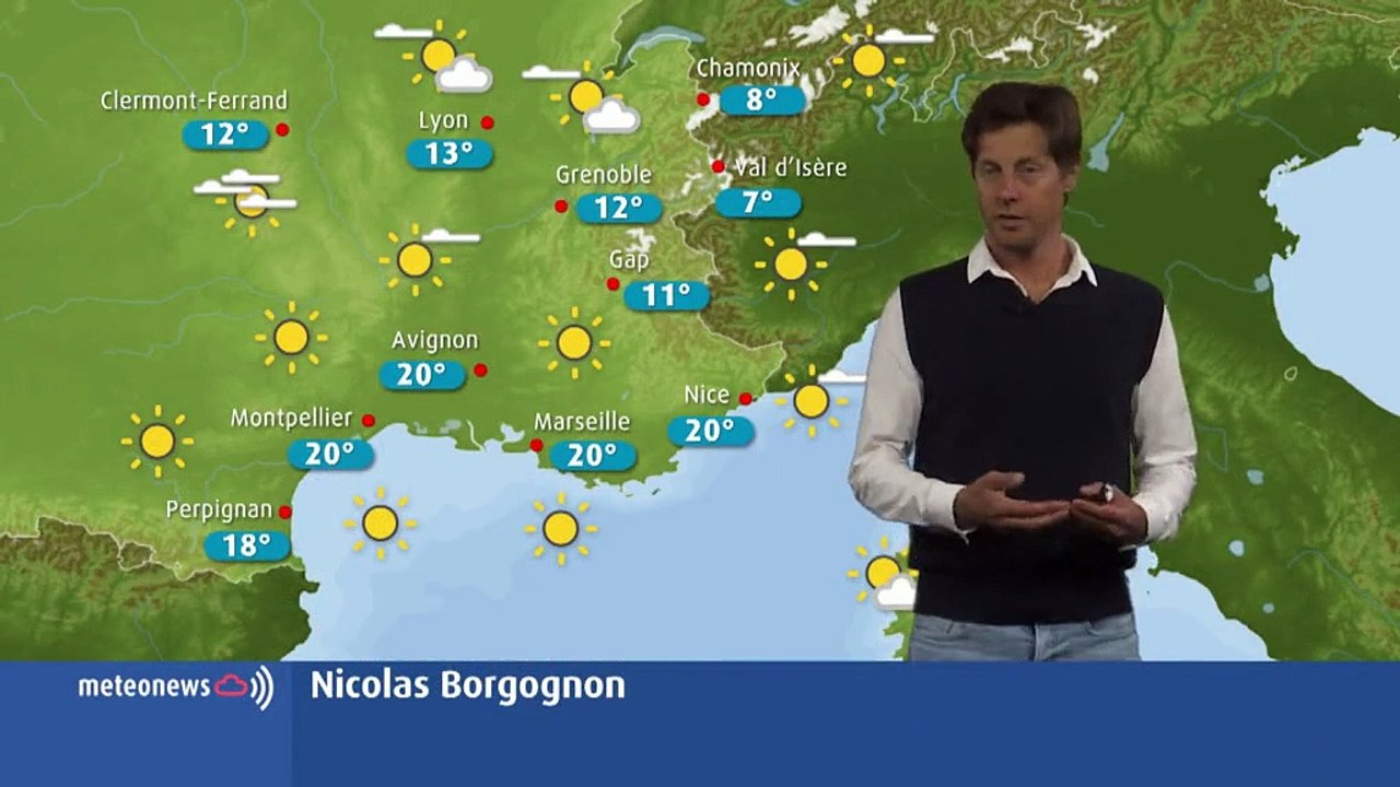 Votre météo du vendredi 16 août : les températures seront estivales