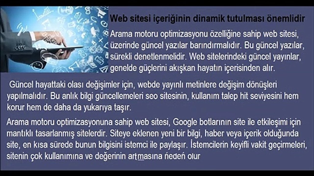 GUNCELLENEN ICERIKLER SEO'YU ETKILER MI-