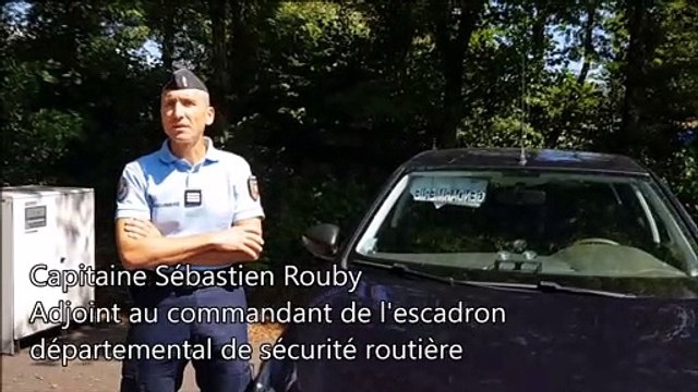 Les contrôles de gendarmes en voitures banalisées dans l'Ain