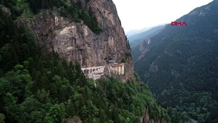 Sümela Manastırı'na yoğun ilgi