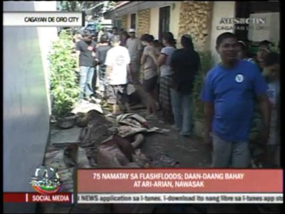 'Sendong' triggers flashfloods