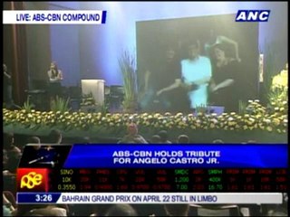 Juris sings at ACJ tribute