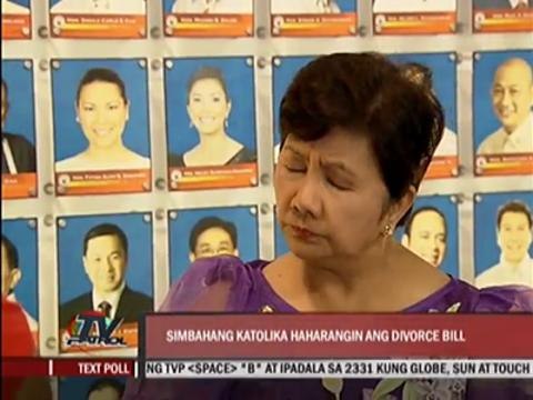 Catholic Church to obstruct divorce bill in PH